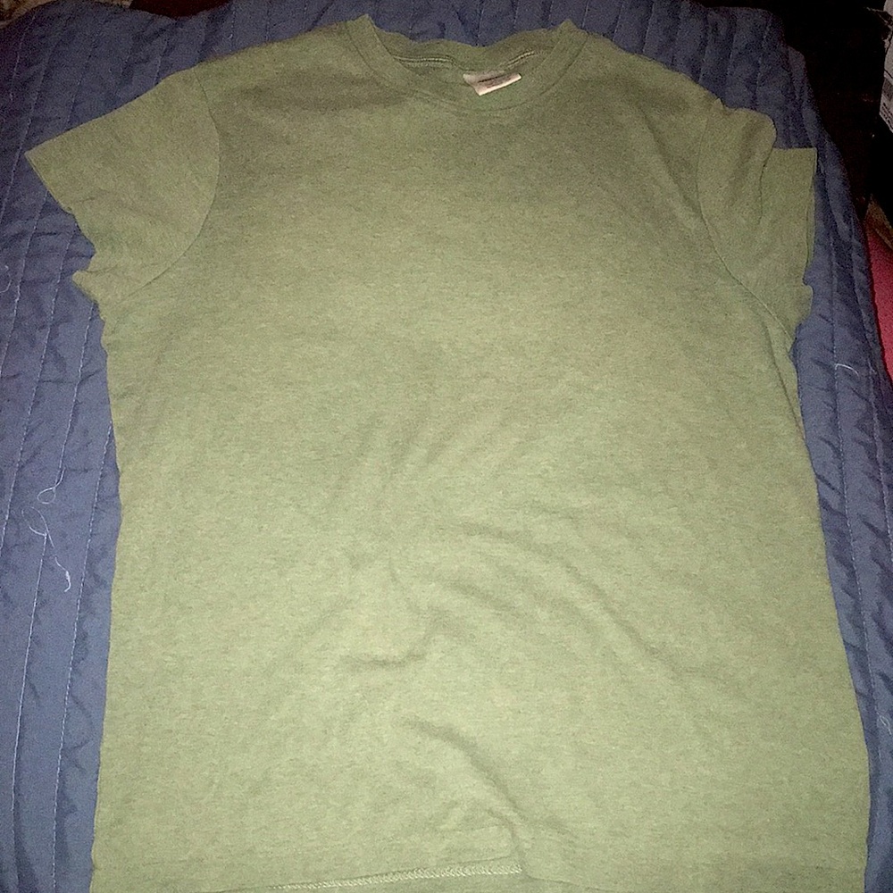 Olive green shirt